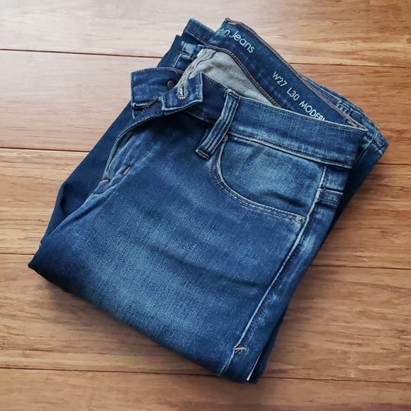 Calvin Klein Power Stretch Jeans - Picture 1 of 9